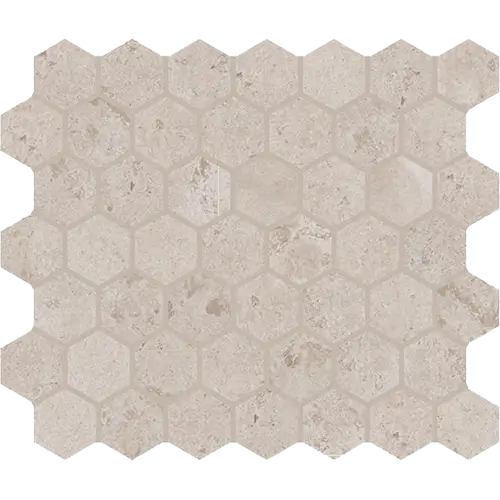 Rochester Beige 2" Hex