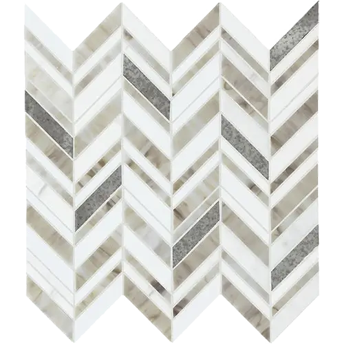 Stone Theory Chevron Geo 14" x 12"