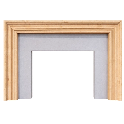 Custom #08 Fireplace-Veracruz Travertine