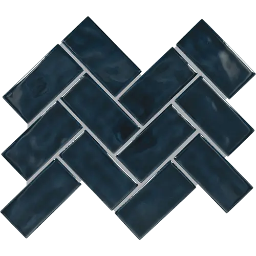 Artezen Herringbone Dark Blue