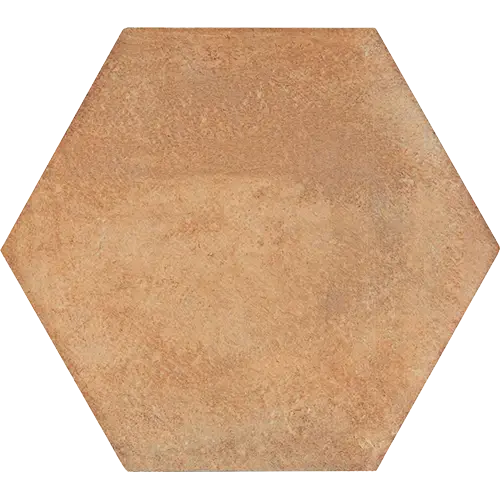 Cotto Revival Hex Rust 8" x 9"