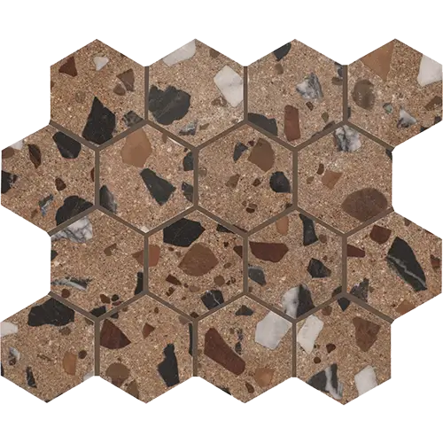 Curation Hex Splatter Clay 15" x 12"
