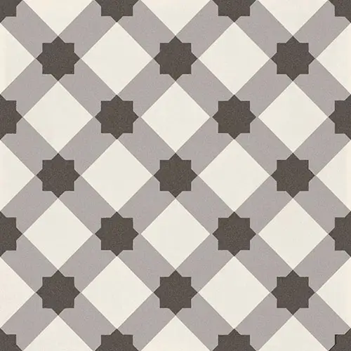D_Segni Plaid Smoke Blend 8" x 8"