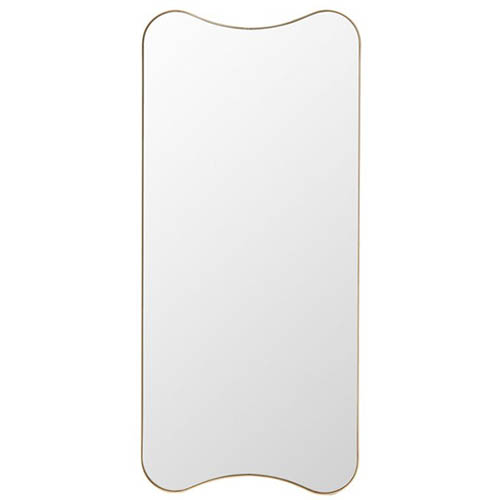 Hyla, 14 Inch, Gold, Iron Mirror