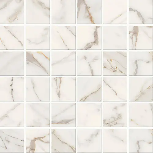 Marble Obsession Straight Joint Calacatta Gold 11" x 12"