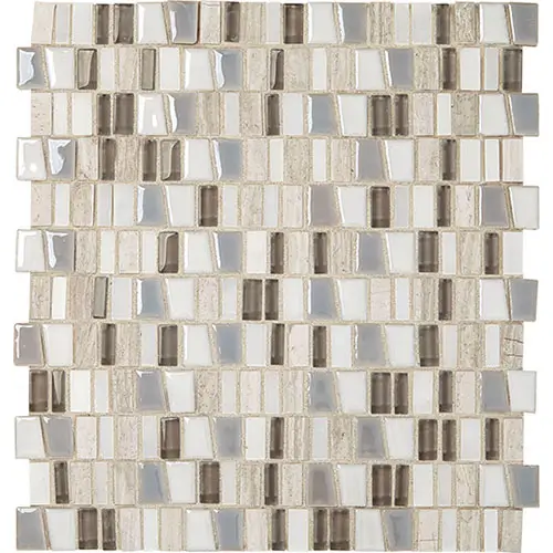 Midpark Mosaics Trapezoid Rainstorm 12" x 12"