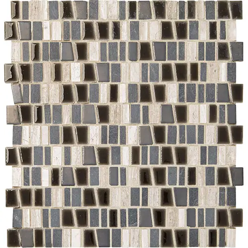 Midpark Mosaics Trapezoid Shadow 12" x 12"