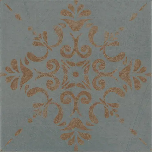 Moroccan Concrete Aziza Blue Gray 8" x 8"