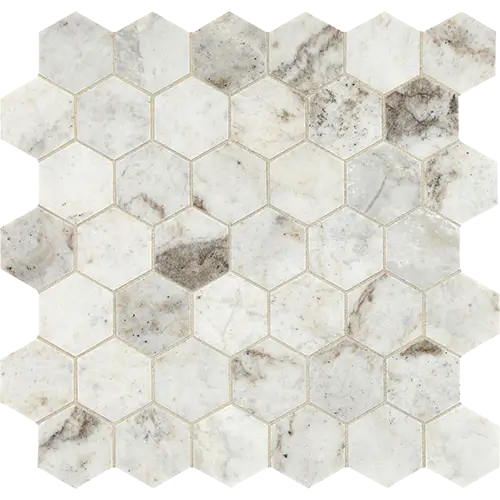 Predella Modern 2" Hex Lumen White