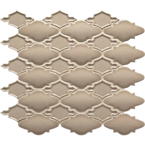 Serliana Dark Tan Moroccan 12" x 14"
