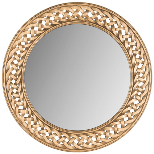 Braided Chain Gold Mirror