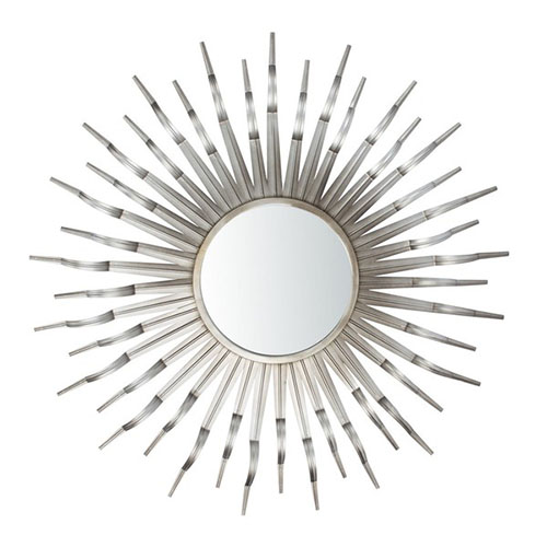 Naya Gunmetal Sunburst Mirror