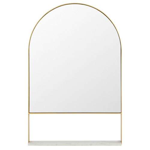 Yuriko Gold Mirror