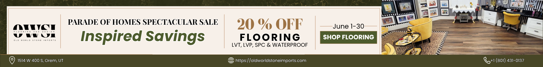 728 x 90 Flooring