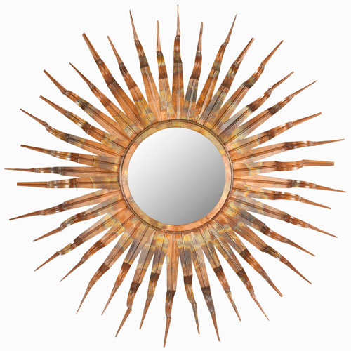Sun Copper Mirror