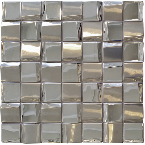 Metal Mosaic tile Facade Mirror