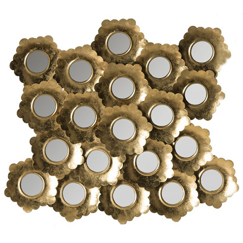 Golden Coral Mirror
