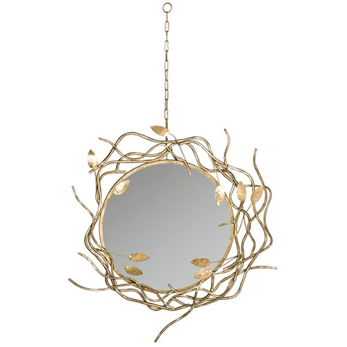 Gold Wreath Mirror