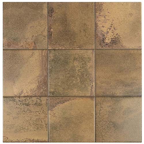 Porcelain tile Catalonia in Cora Cobre 18x18 Matte