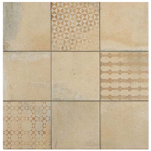 Porcelain tile Catalonia in Quinta Terra D 18x18 Matte