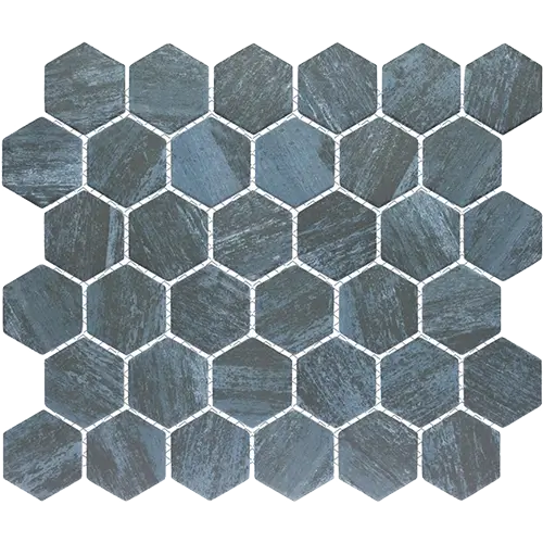 Cassis 2" Hex Black