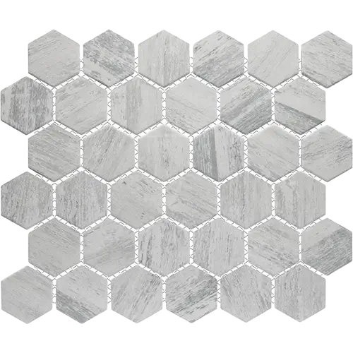 Cassis 2" Hex White