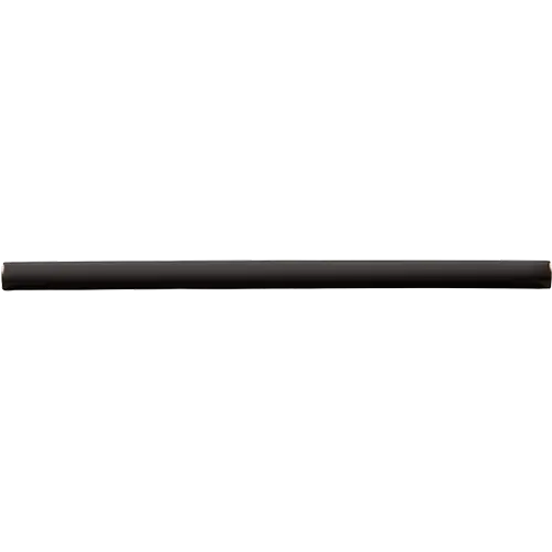 Castillo Demi-Bullnose Matte Black 1/2" x 12"