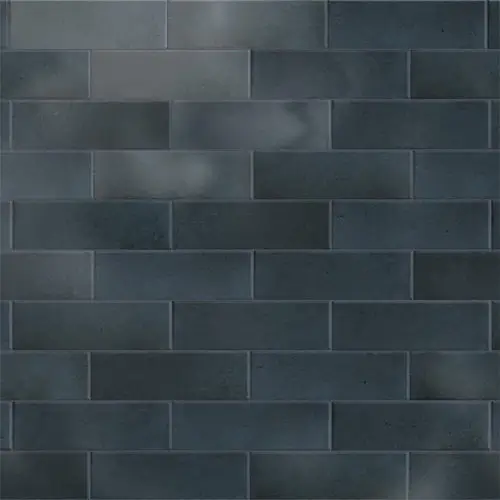 Coco Glossy Blue Night 2" x 5 7/8"