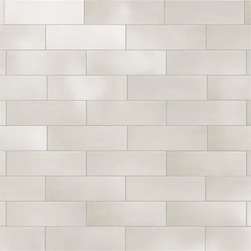 Coco Glossy Cloud White 2" x 5 7/8"