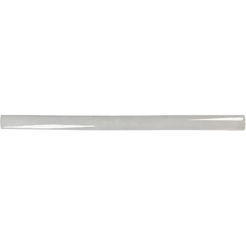Coco Glossy Demi-Bullnose Amber Grey 1/2" x 7 7/8"