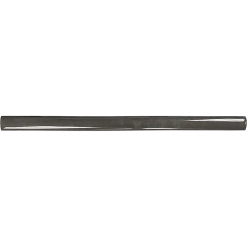 Coco Glossy Demi-Bullnose Black Hat 1/2" x 7 7/8"