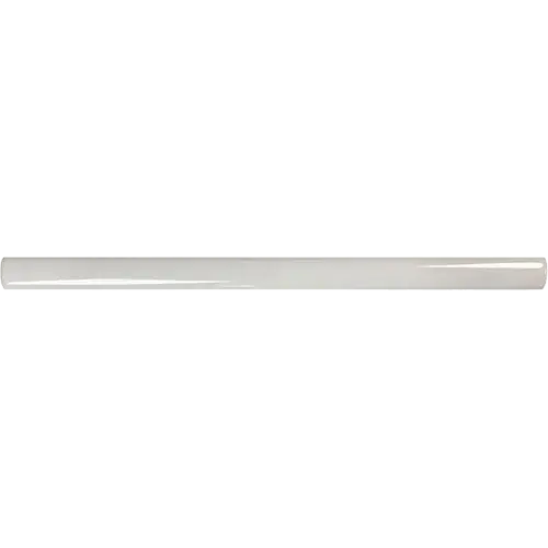 Coco Glossy Demi-Bullnose Cloud White 1/2" x 7 7/8"