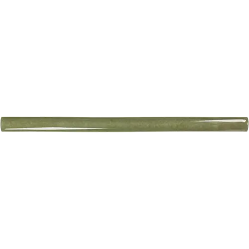 Coco Glossy Demi-Bullnose Moss Verde 1/2" x 7 7/8"