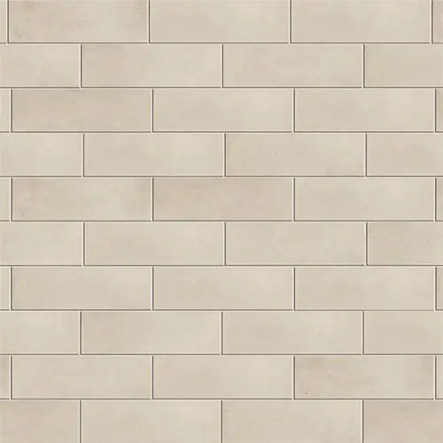 Coco Matte Canvas Beige 2" x 5 7/8"