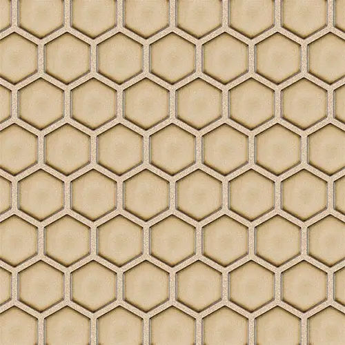 Hudson Due 2" Hex Caffe
