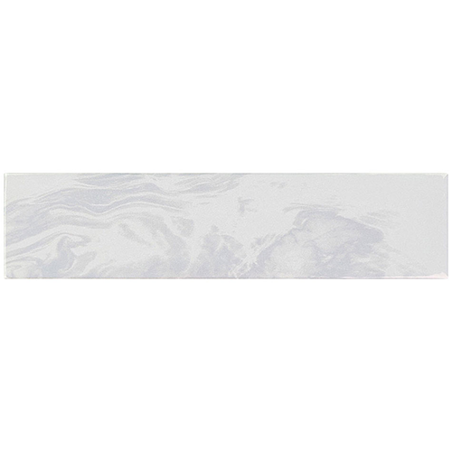 Ceramic tile Laquarelle in MilkThistle Pearlescent colorway