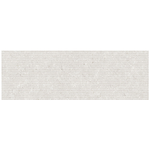 Ceramic tile Pacific in Pearl Linear colorway