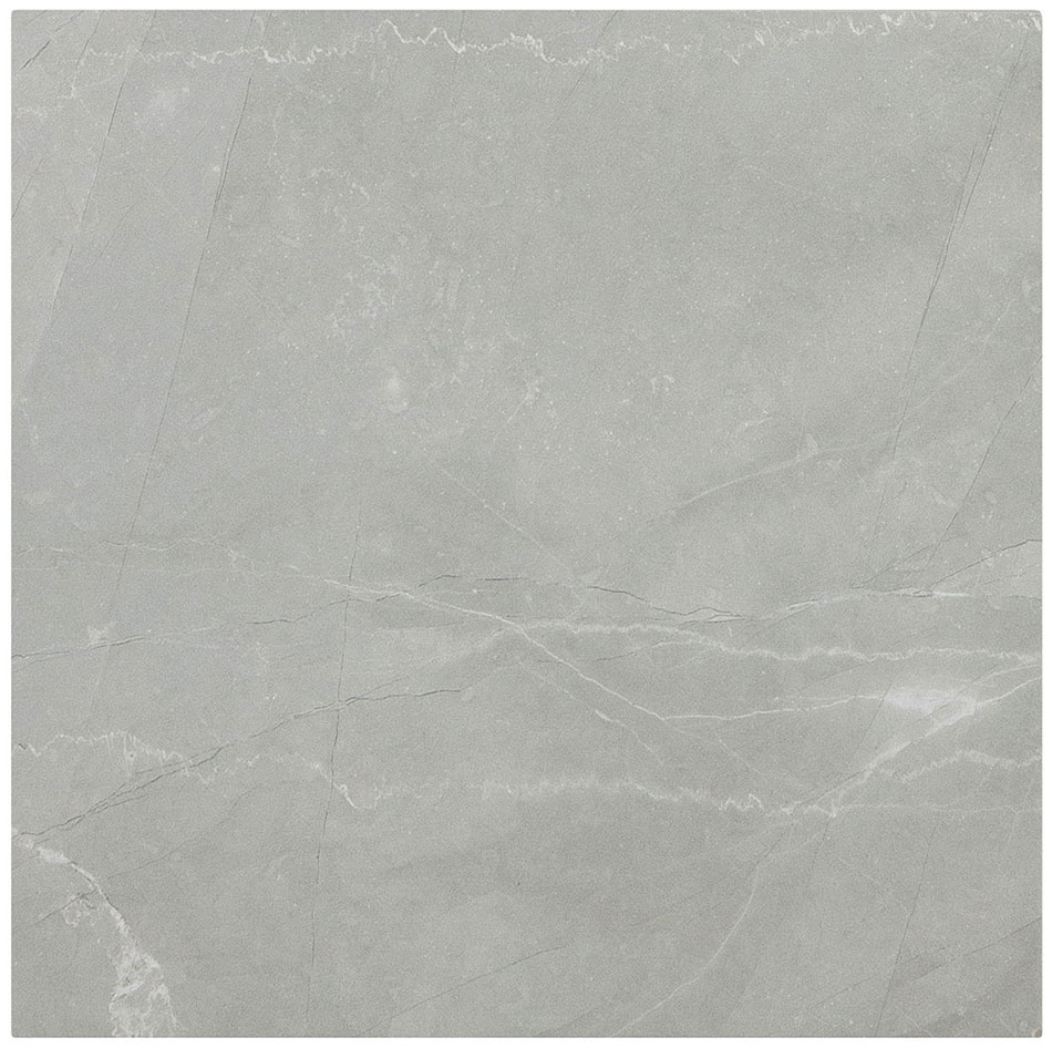 Porcelain tile Renaissance 12x12 in Amani Grey Matte colorway