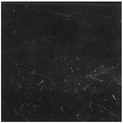 Porcelain tile Renaissance 12x12 in Nero Marquina colorway