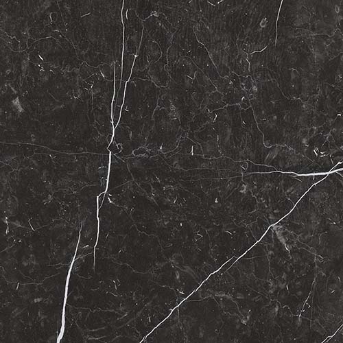 Porcelain tile Renaissance 24x24 in Nero Marquina Matte colorway
