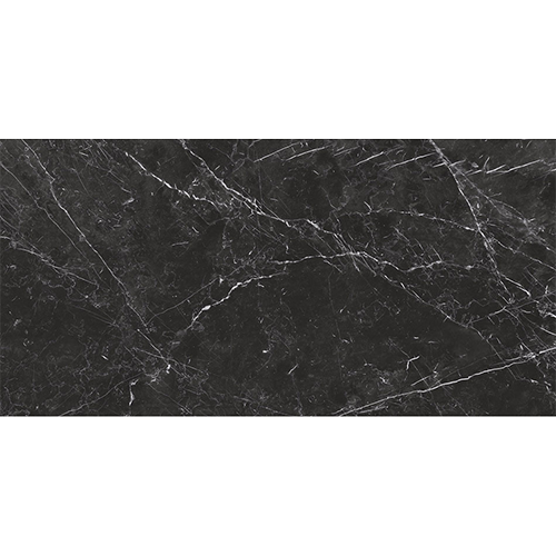 Porcelain tile Renaissance 24x48 in Nero Marquina colorway