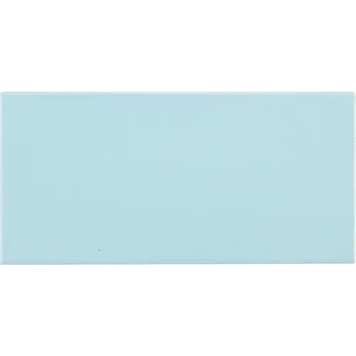 Piscina Glossy Light Blue 4 3/4" x 9 5/8"