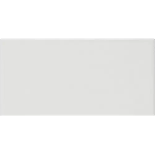 PPiscina Glossy White 4 3/4" x 9 5/8"