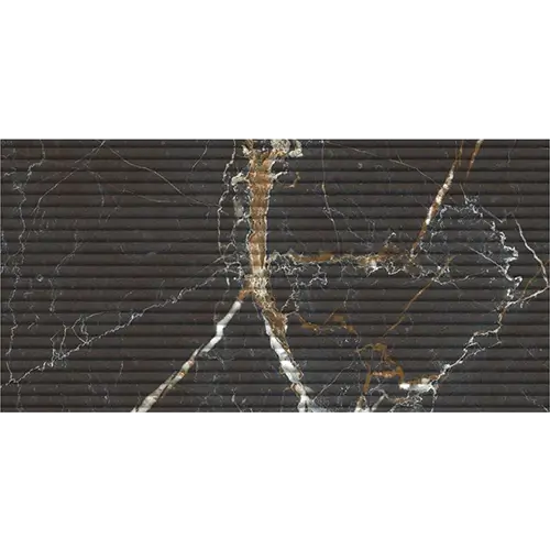 Reve Roseliere Deco Noir 11 3/4" x 23 1/2"