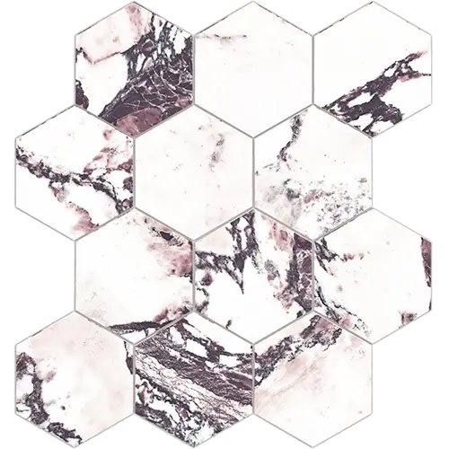 Touche 4" Hex Rubis
