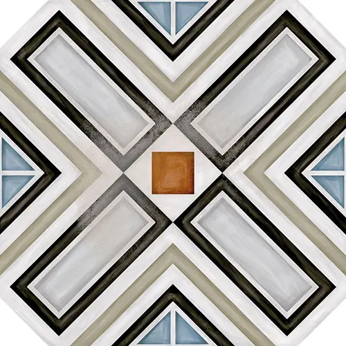 Vaudeville Octagon Deco Ritter
